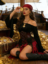 Medieval Pirate Shirt Cosplay Costume