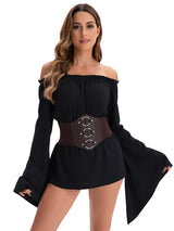 Medieval Pirate Shirt Cosplay Costume