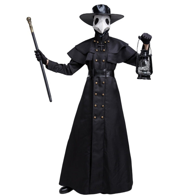 Steampunk Plague Doctor Costume Set