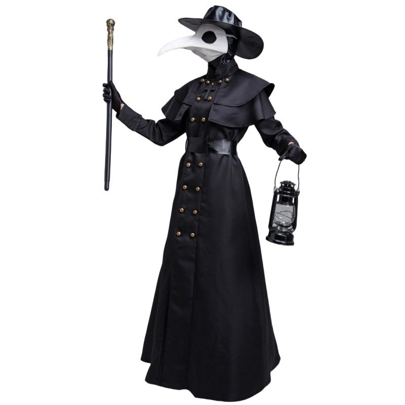 Steampunk Plague Doctor Costume Set