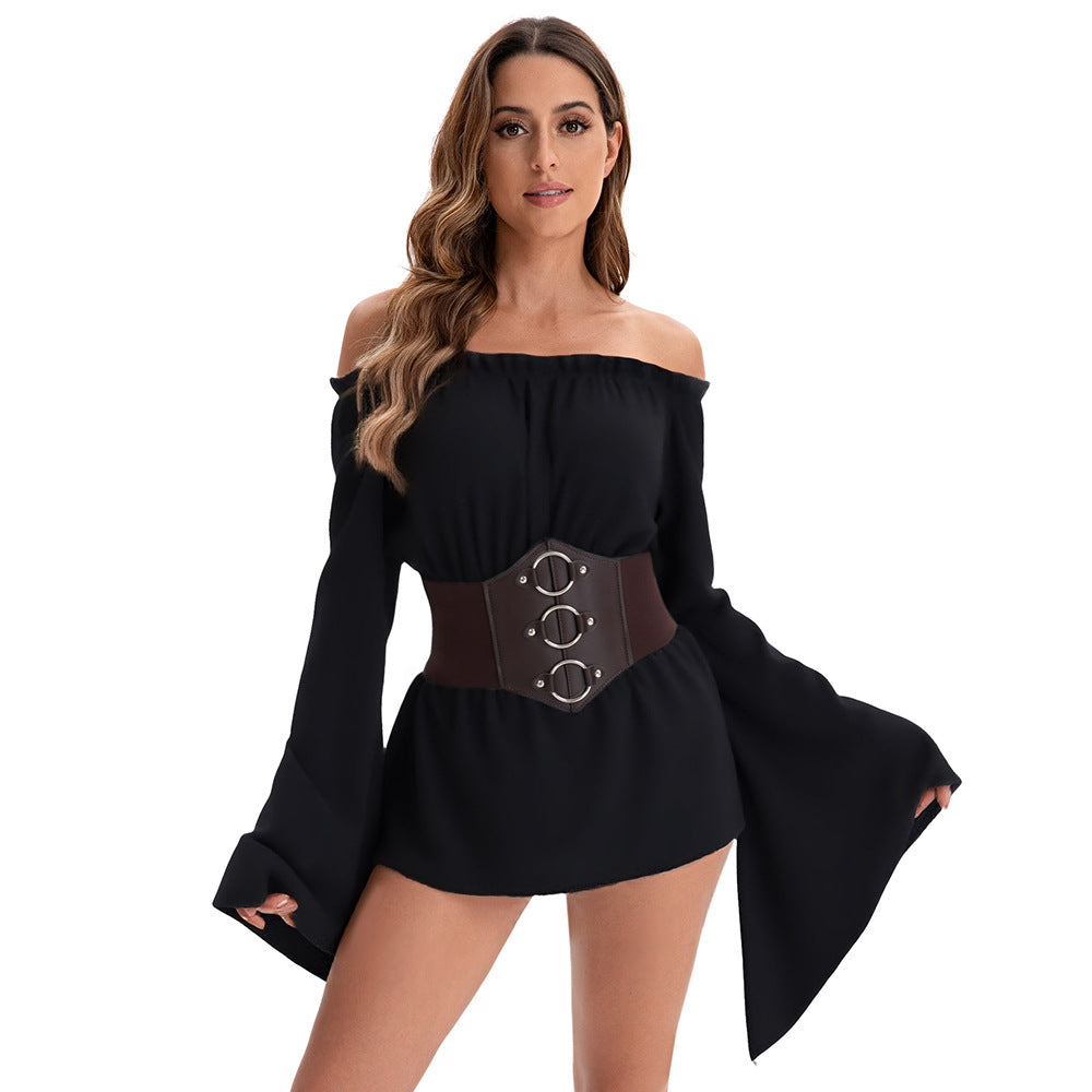 Medieval Pirate Shirt Cosplay Costume