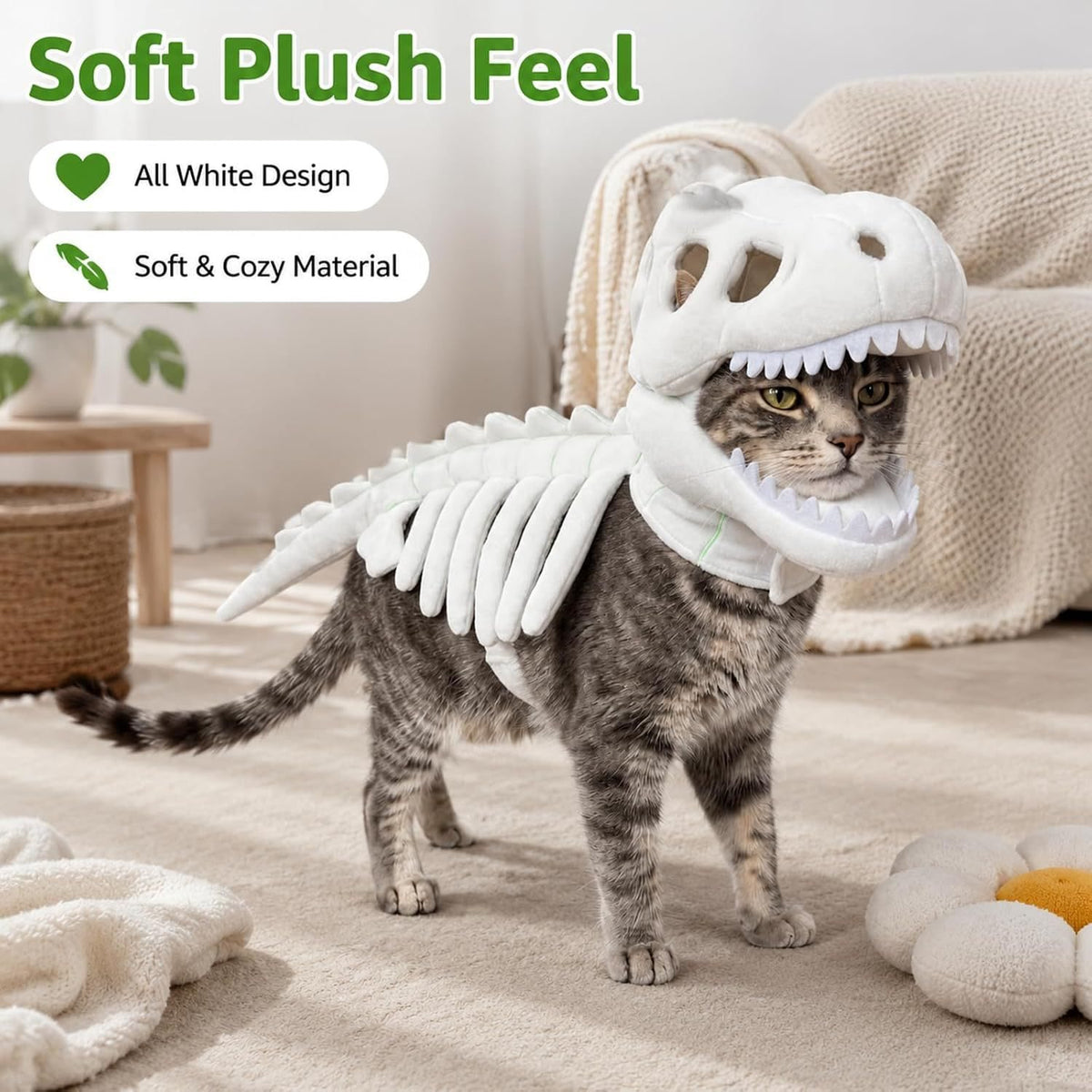 Dinosaur Skeleton Pet Costume