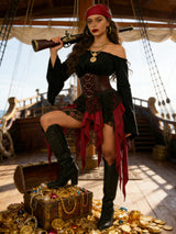 Medieval Pirate Shirt Cosplay Costume