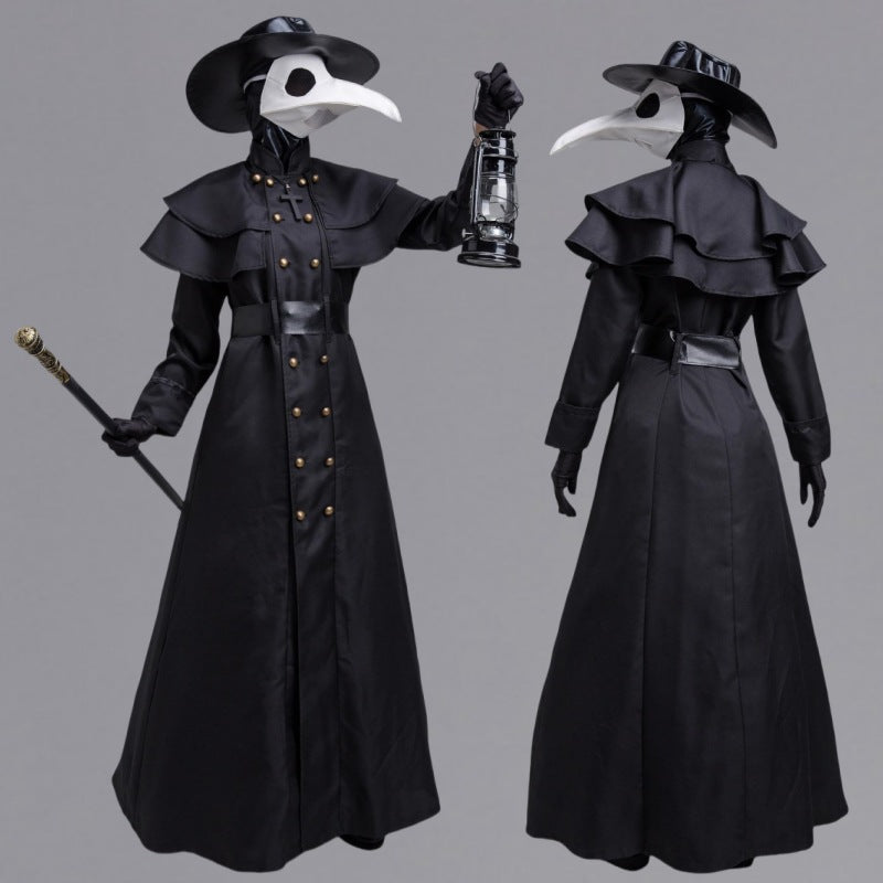 Steampunk Plague Doctor Costume Set