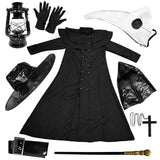 Steampunk Plague Doctor Costume Set