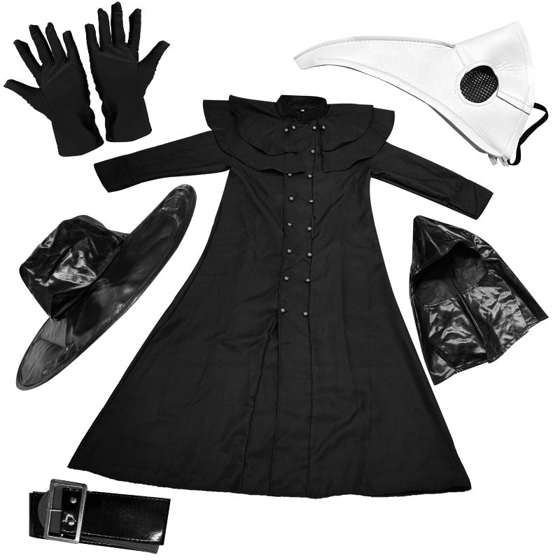 Steampunk Plague Doctor Costume Set