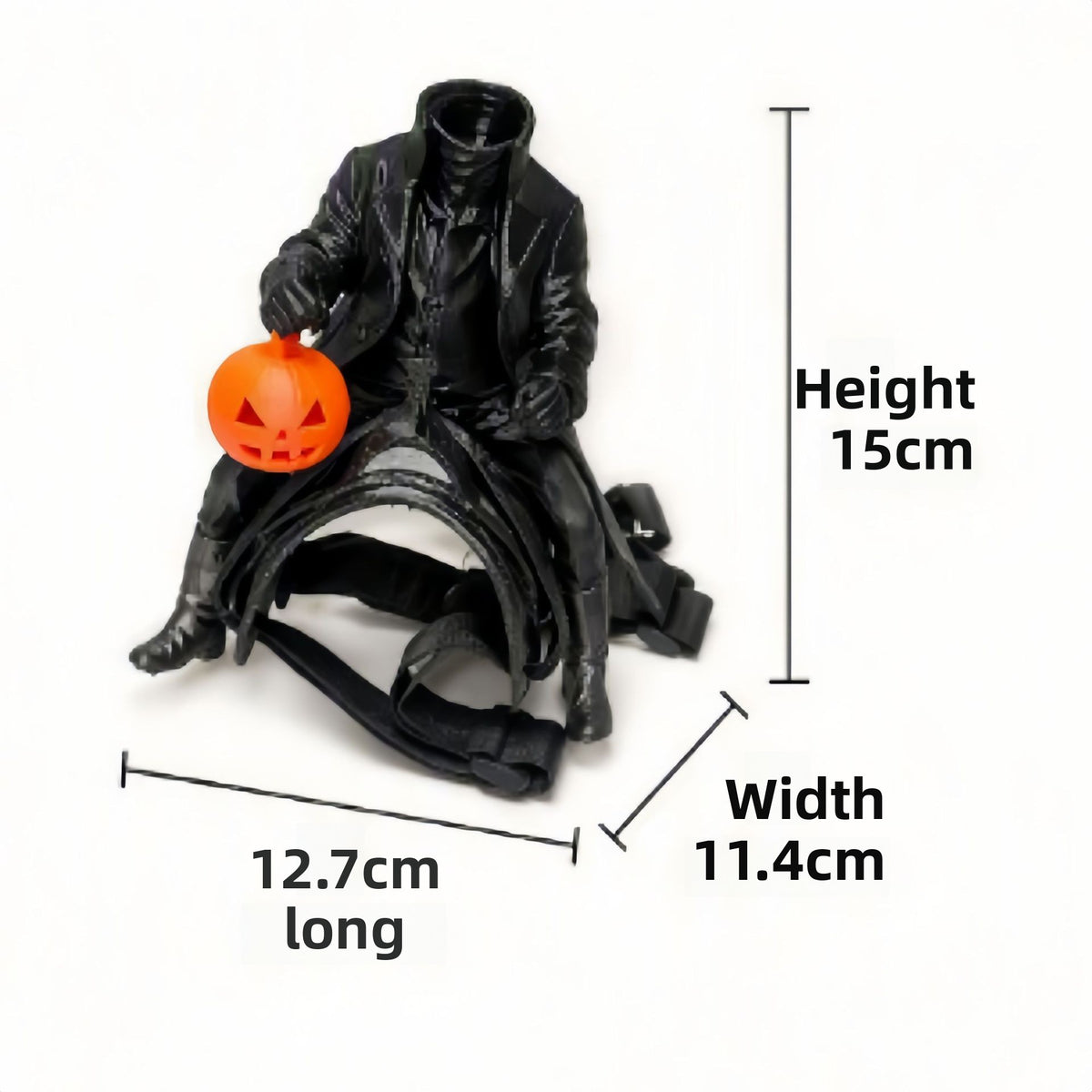 New Halloween Cross-Border Headless Horseman Cat Costume