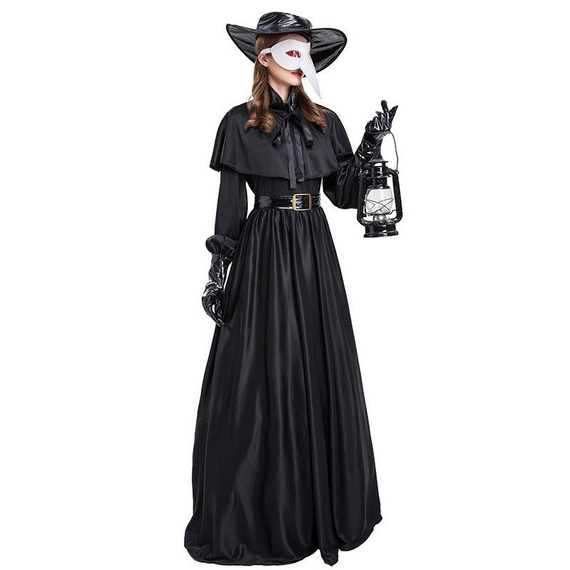 Steampunk Plague Doctor Costume Set